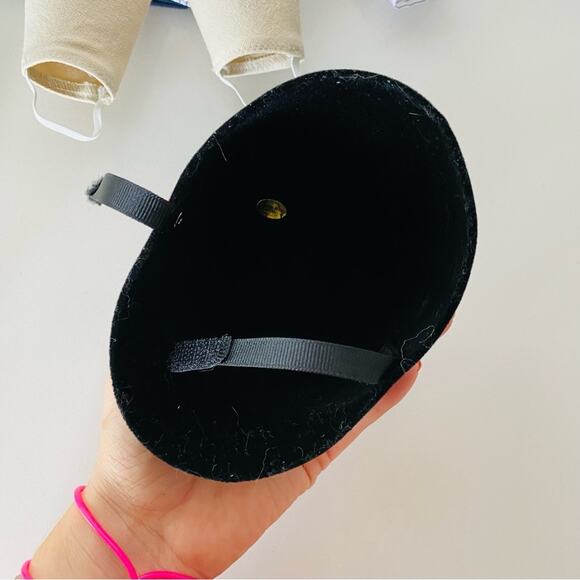 AMERICAN GIRL DOLL Blue Ribbon Riding Outfit Complete Hat Jacket Blouse Breeches - Picture 9 of 9